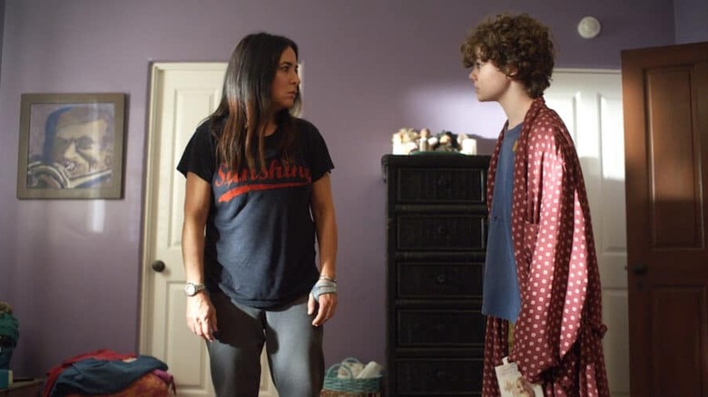 Sam confronts Max in her bedroom.