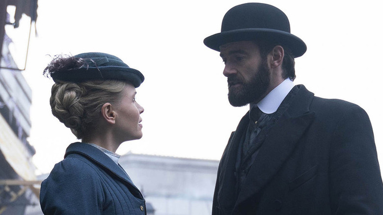 Miss Scarlet and the Duke talking on "Miss Scarlet and the Duke" (2020-present)