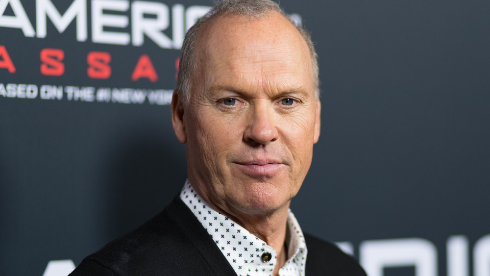 Michael Keaton smiling