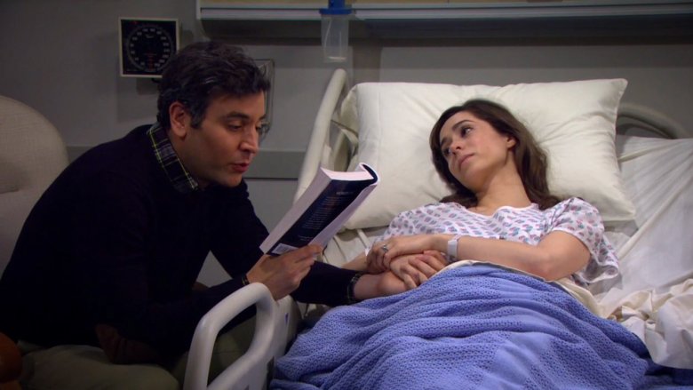 Josh Radnor and Cristin Milioti in How I Met Your Mother