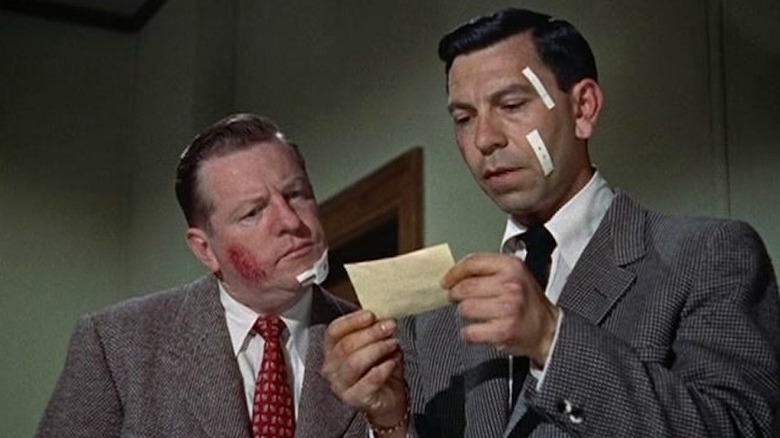 Webb shows evidence to Smith
