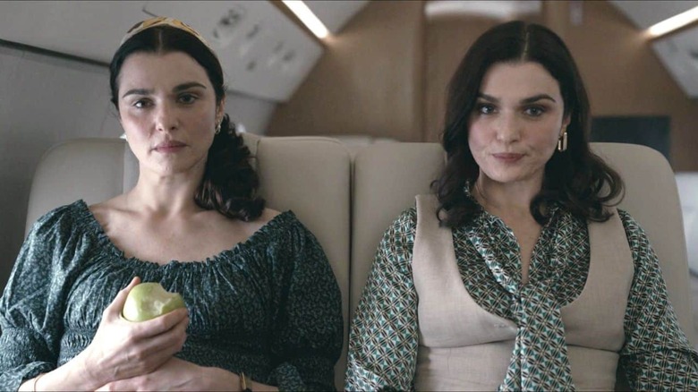 Elliot and Beverly Mantle on a plane