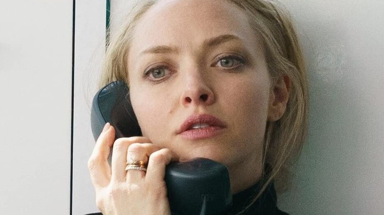 Elizabeth Holmes on the phone