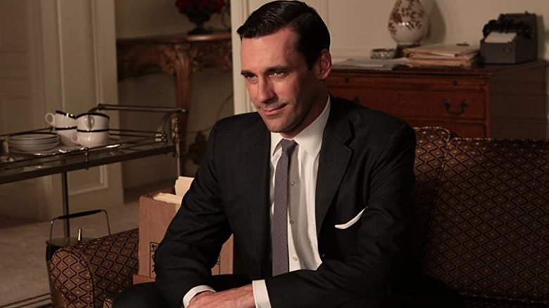 Don Daper smirks at someone