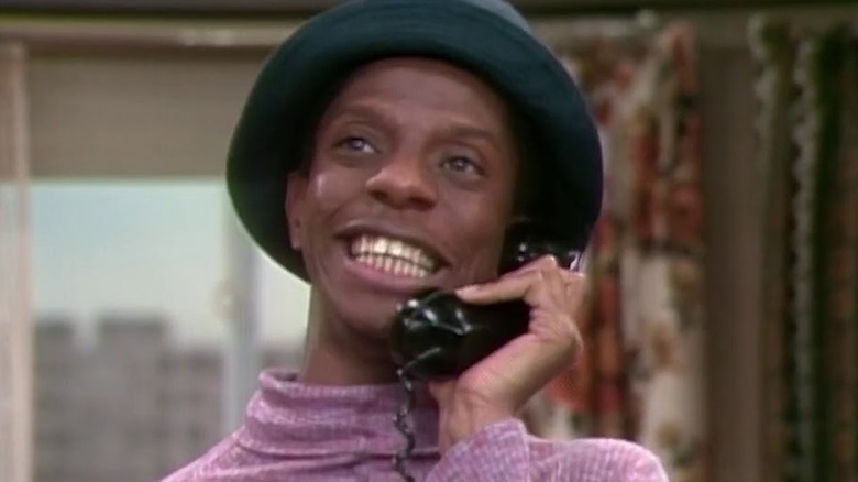 J.J. on the phone