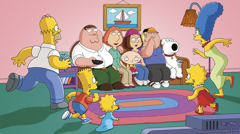 Family Guy and The Simpsons
