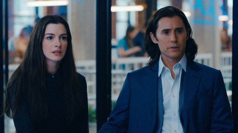 Adam and Rebekah Neumann talking