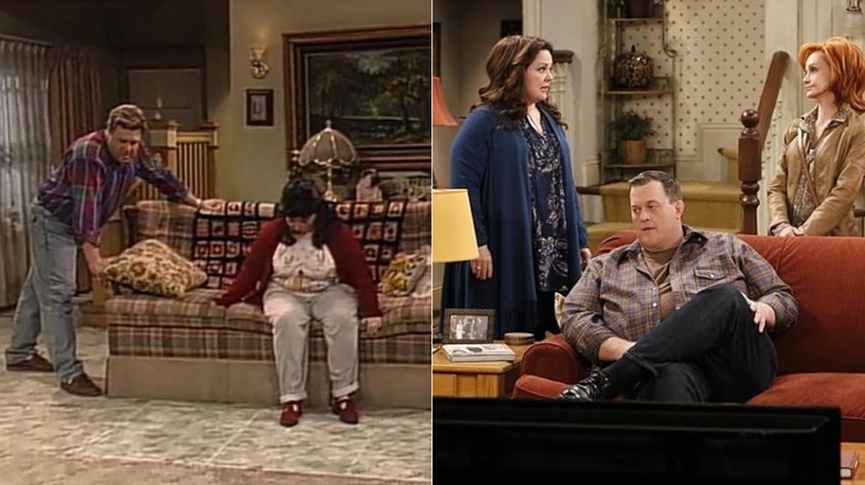 Roseanne (left) and Mike & Molly (right)