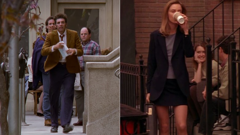 Seinfeld (left) and Ally McBeal (right)
