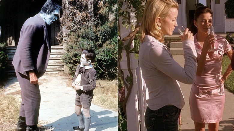 The Munsters (left) and Desperate Housewives (right)