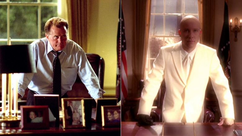 The West Wing (left) and Smallville (right)