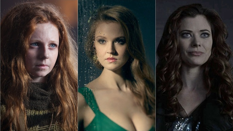 (From left to right) Clare Foley, Maggie Geha, and Peyton List in "Gotham" (2014-2019)