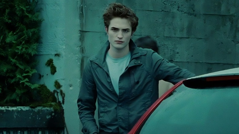 Edward Cullen staring angrily