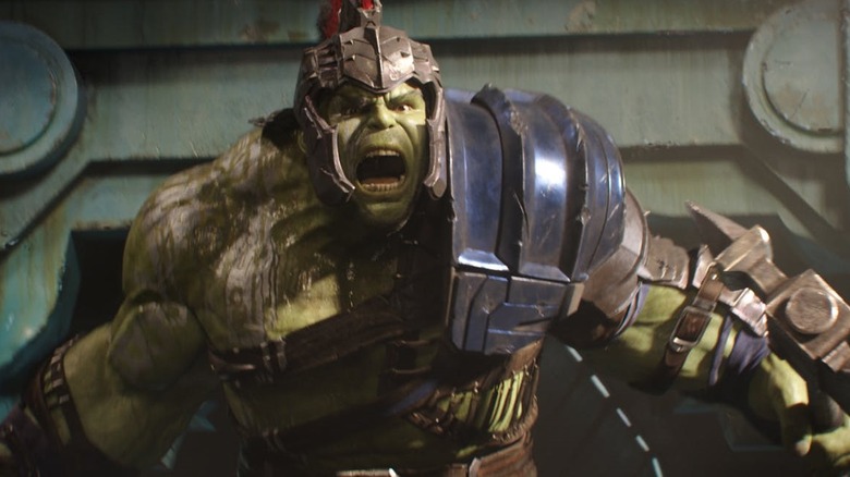 The Hulk in Thor: Ragnarok