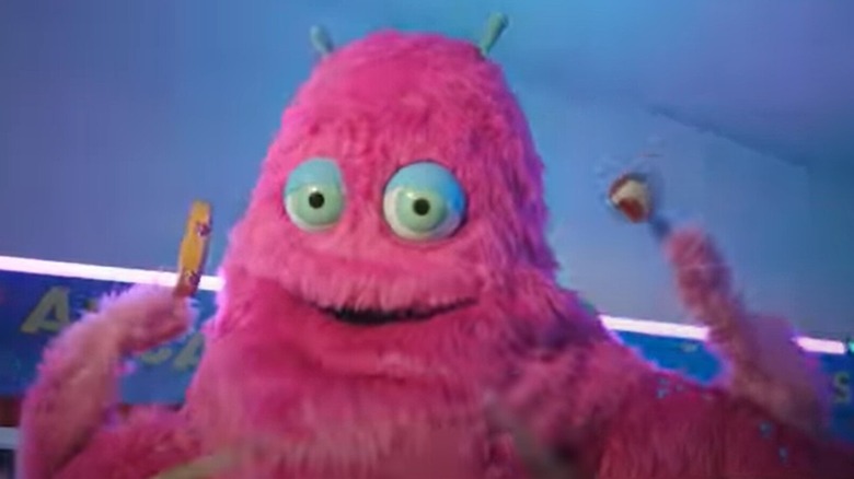 The pink monster in the Meta Verse commercial