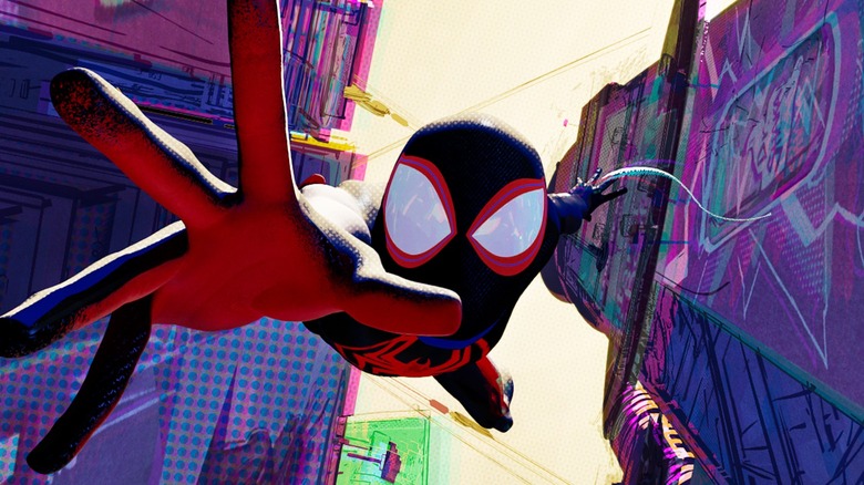 Miles Morales reaching