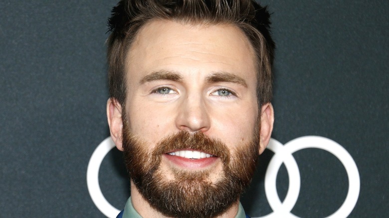 Chris Evans smiling