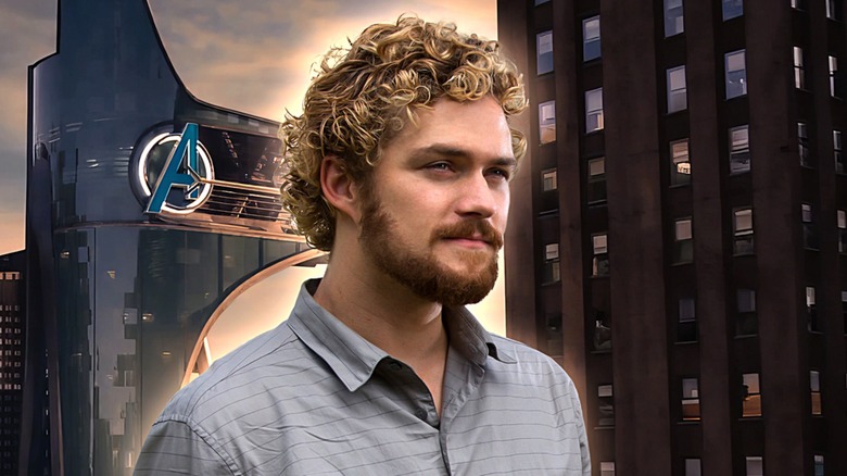 Iron Fist smirking