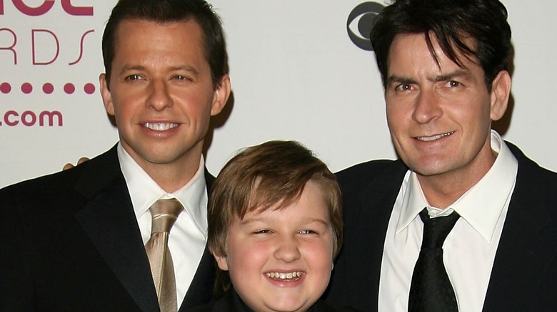 The cast of "Two and Half Men"