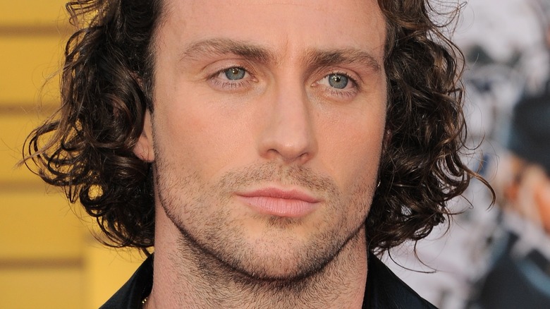 Aaron Taylor-Johnson serious