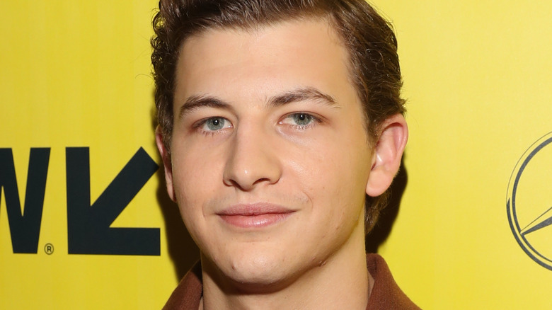 Tye Sheridan stops for camera