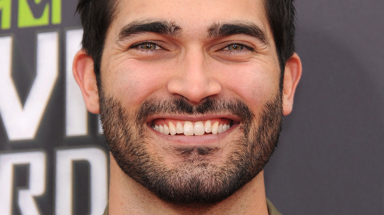 Tyler Hoechlin smiling