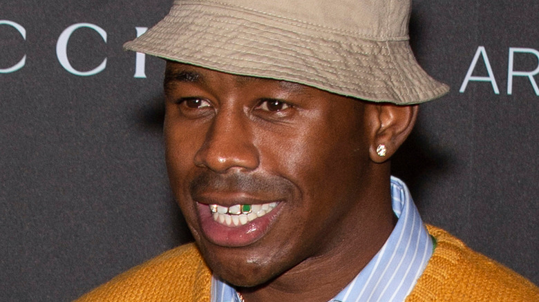 Tyler the Creator smiles