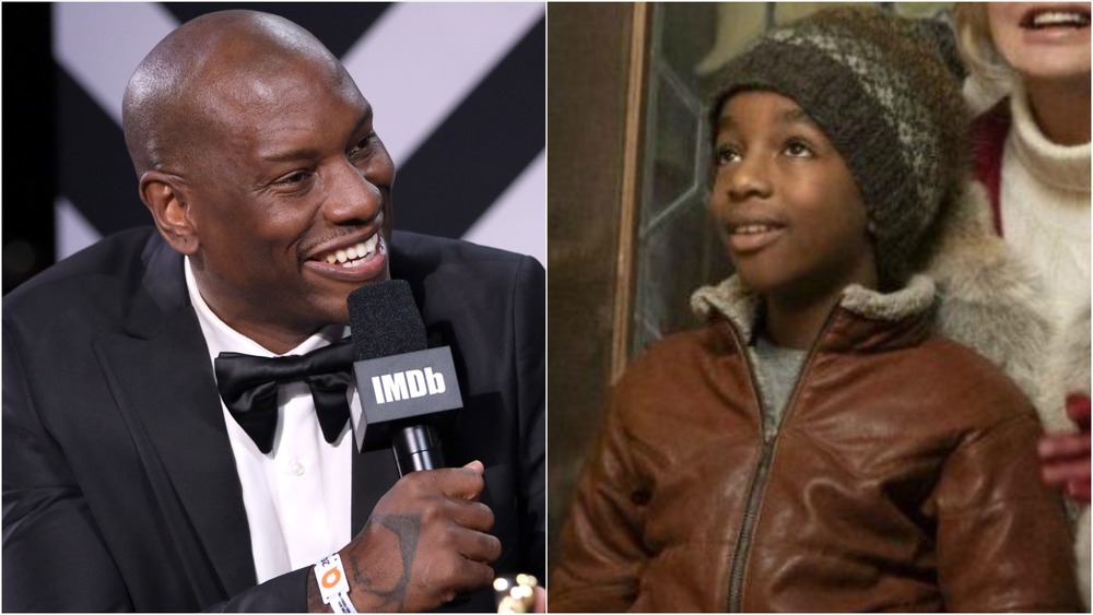 Tyrese Gibson and Jahzir Bruno of The Christmas Chronicles 2