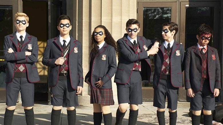 Scene from Umbrella Academy