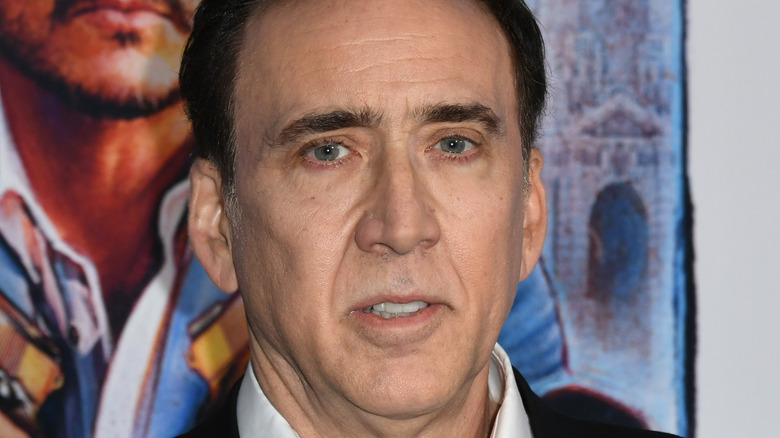 Nicolas Cage attending event