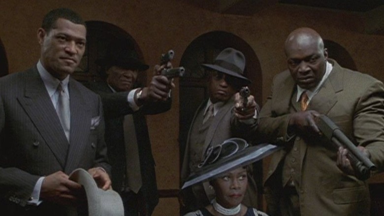 Bumpy and his gang confront their rivals