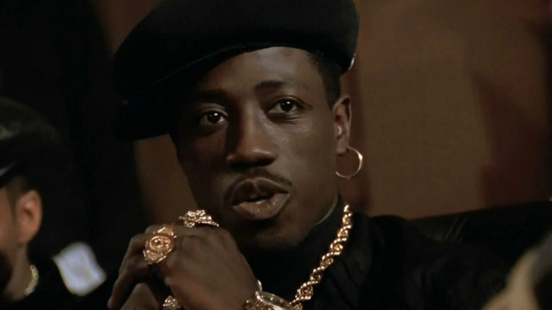 Nino Brown folds his hands