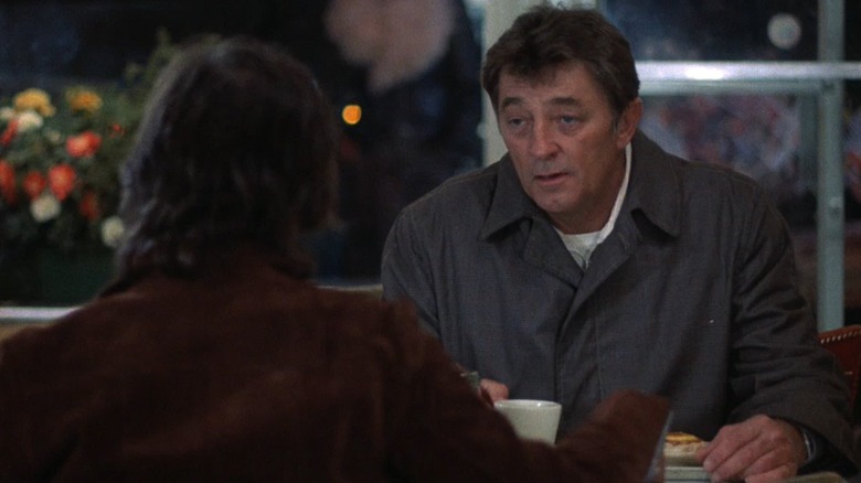 Eddie sits at a diner