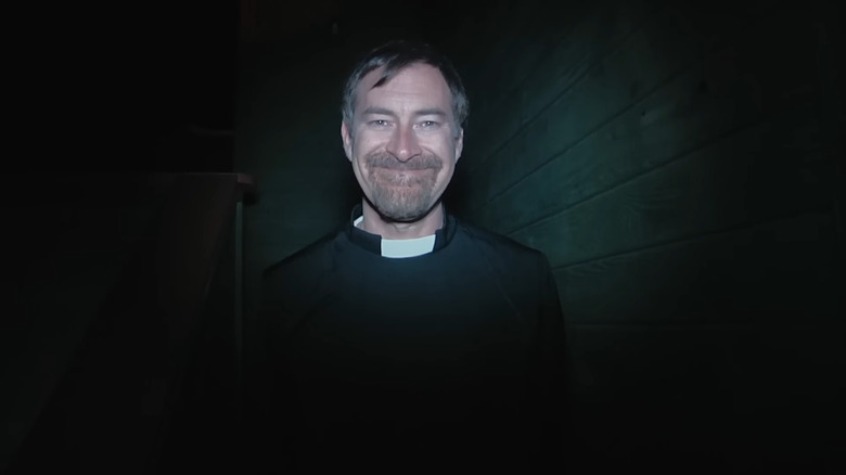 The Creep dressed as a priest in The Creep Tapes