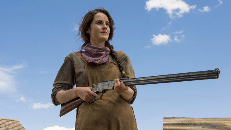 Alice Fletcher staring
