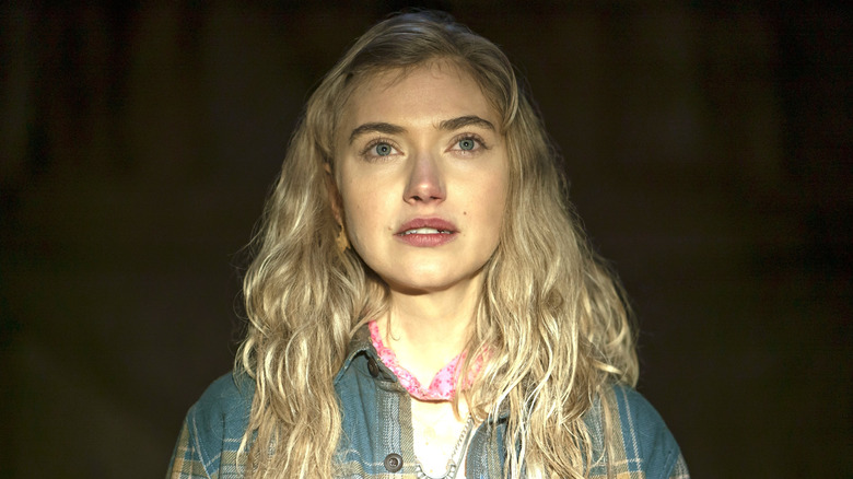 Autumn staring at the light in Outer Range