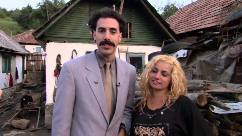 Opening scene in Borat