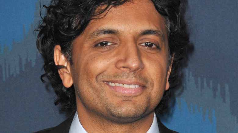 M. Night Shyamalan smiling