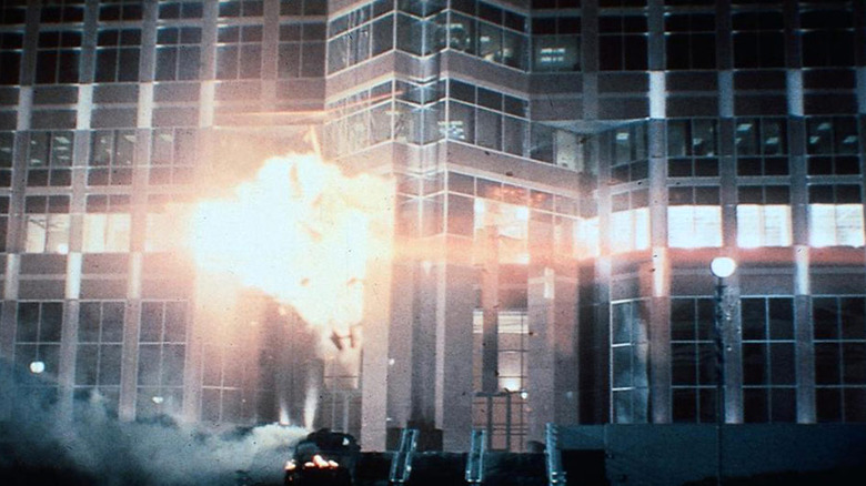 Building explodes