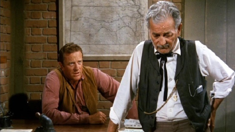 Dillon and Doc looking serious