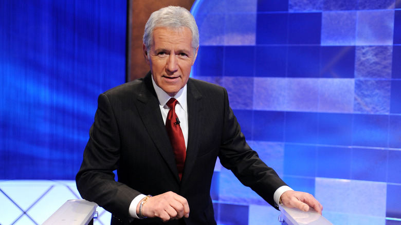 Alex Trebek smiling