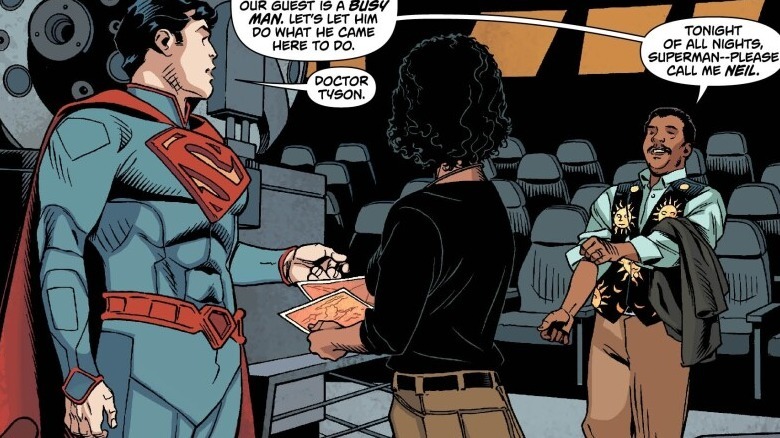 Neil deGrasse Tyson in a comic