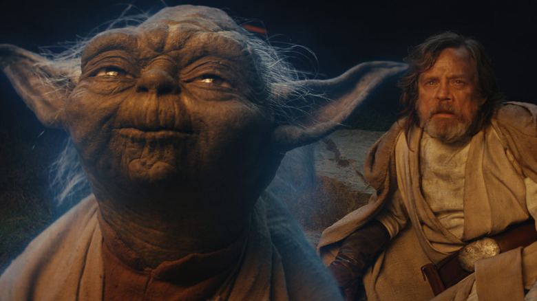 Yoda and Luke Skywalker