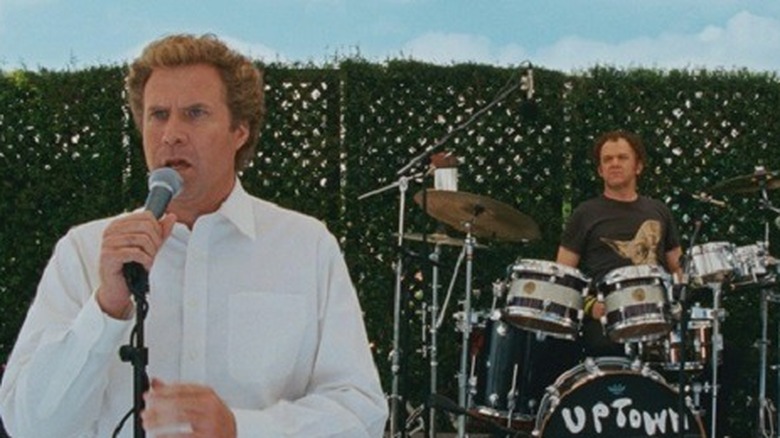 Brennan sings and Dale plays drums