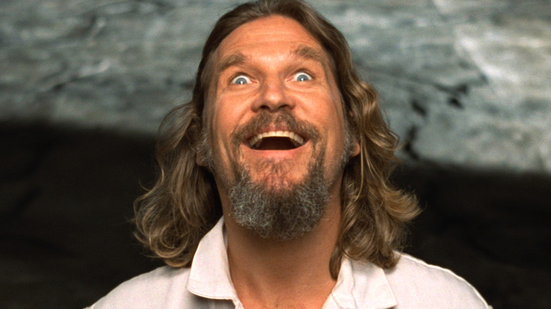 The Dude smiling
