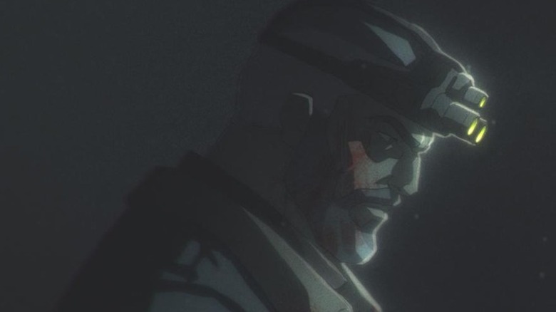Sam Fisher preparing for mission
