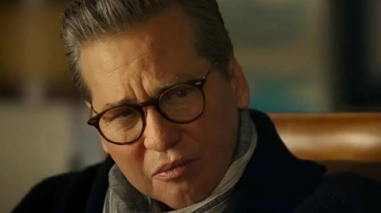 Iceman staring inquisitively in Top Gun: Maverick (2022)