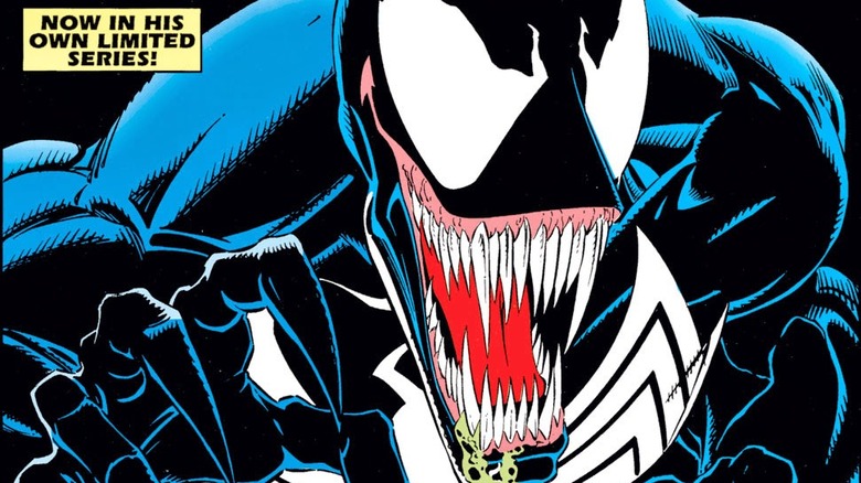 Venom Lethal Protector #1 (1993), black cover error