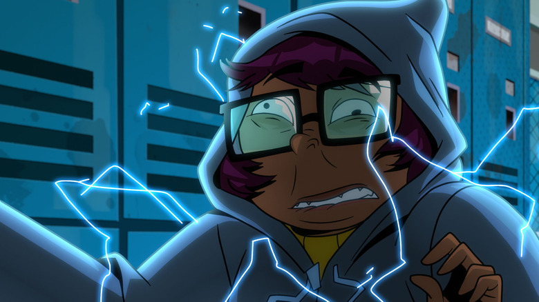Velma getting electrocuted