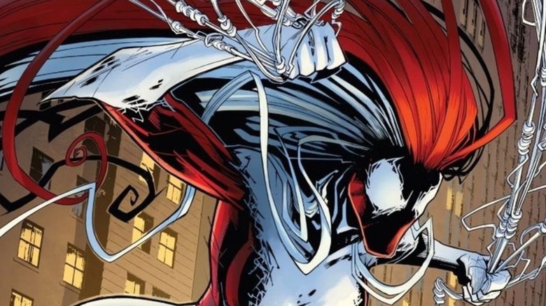 Silence using webs to swing